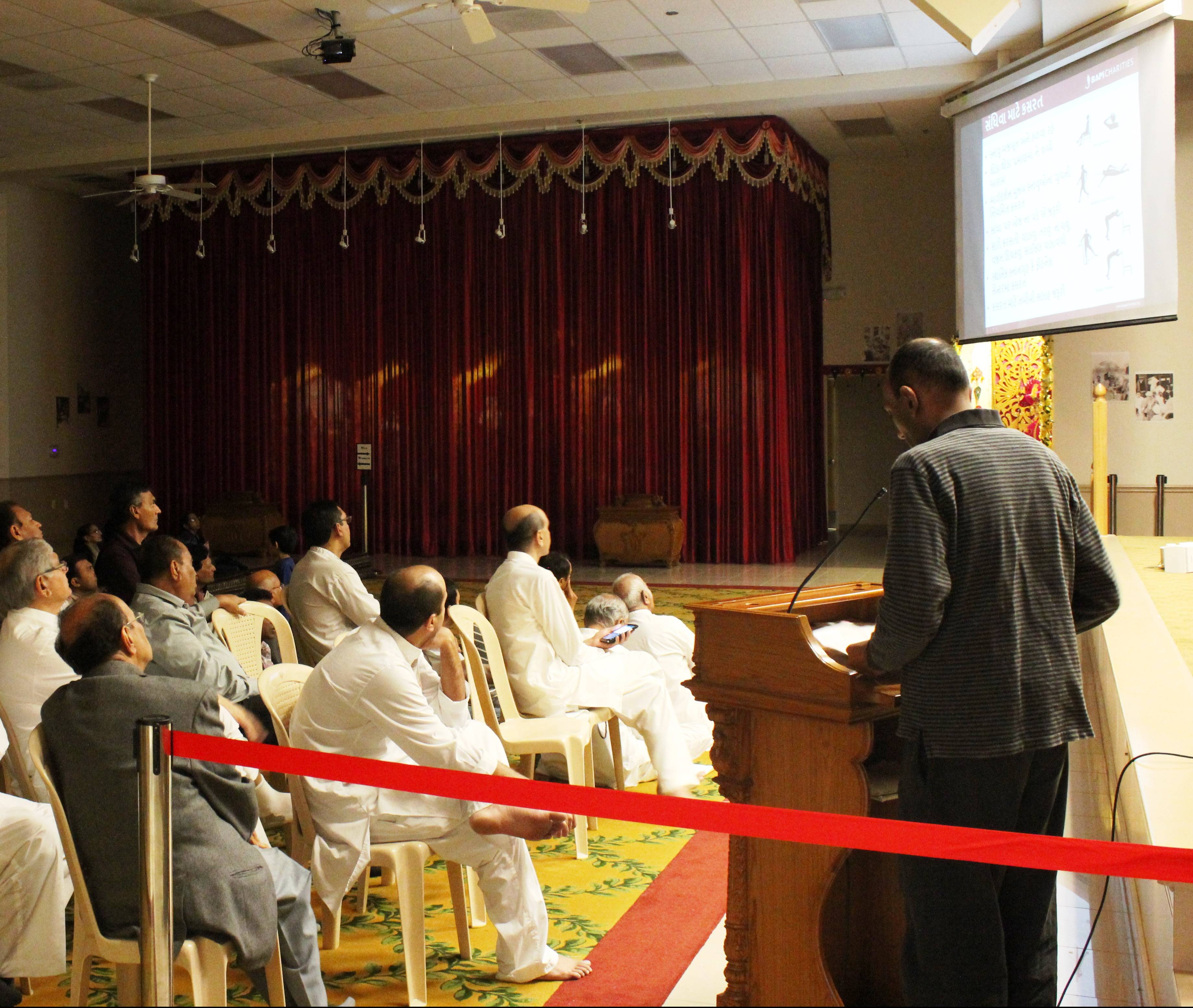 Health Awareness Lecture on Arthritis Care in San Antonio, TX • BAPS