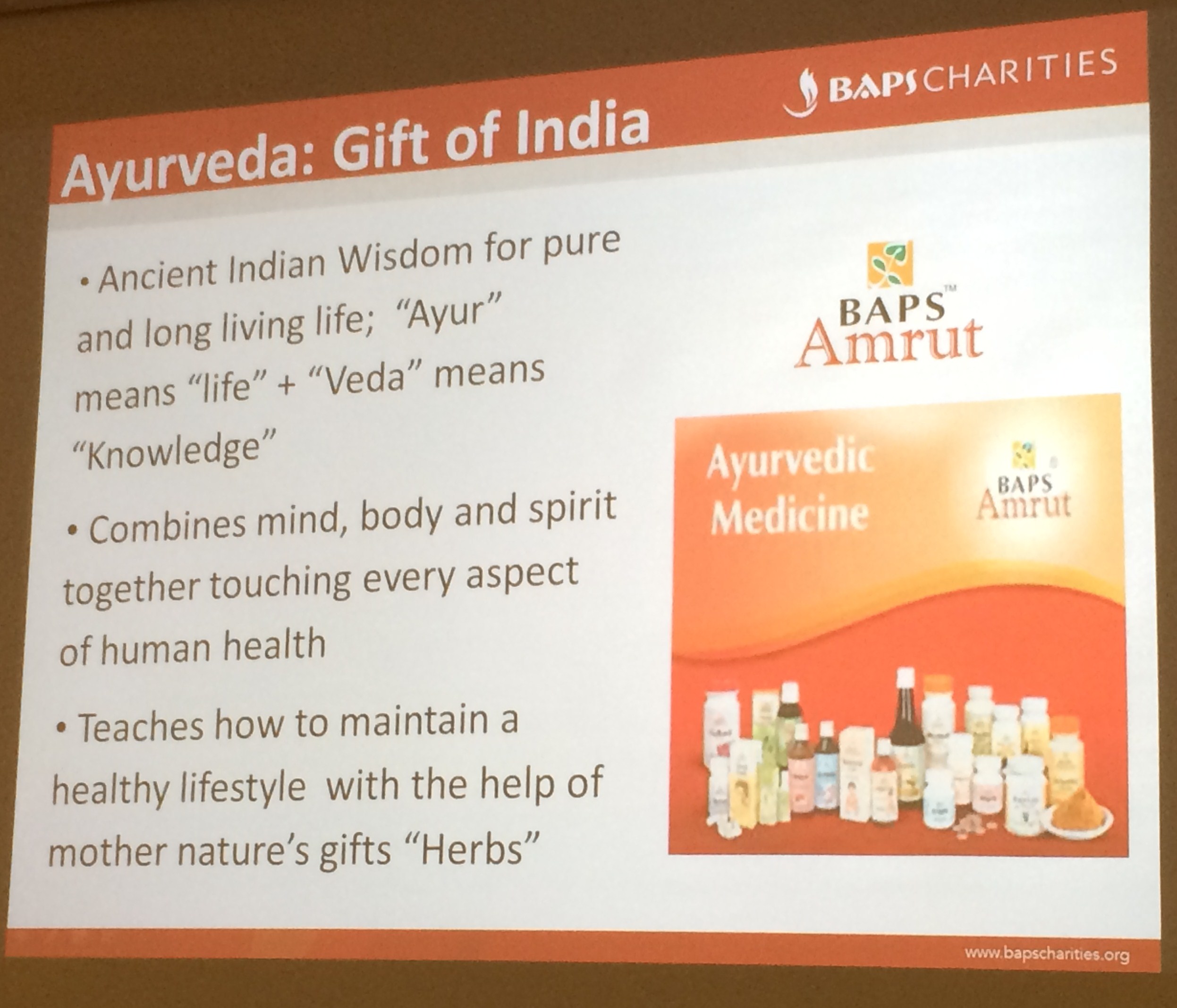 Health Awareness Lecture on Ayurveda Care in Austin, TX • BAPS Charities