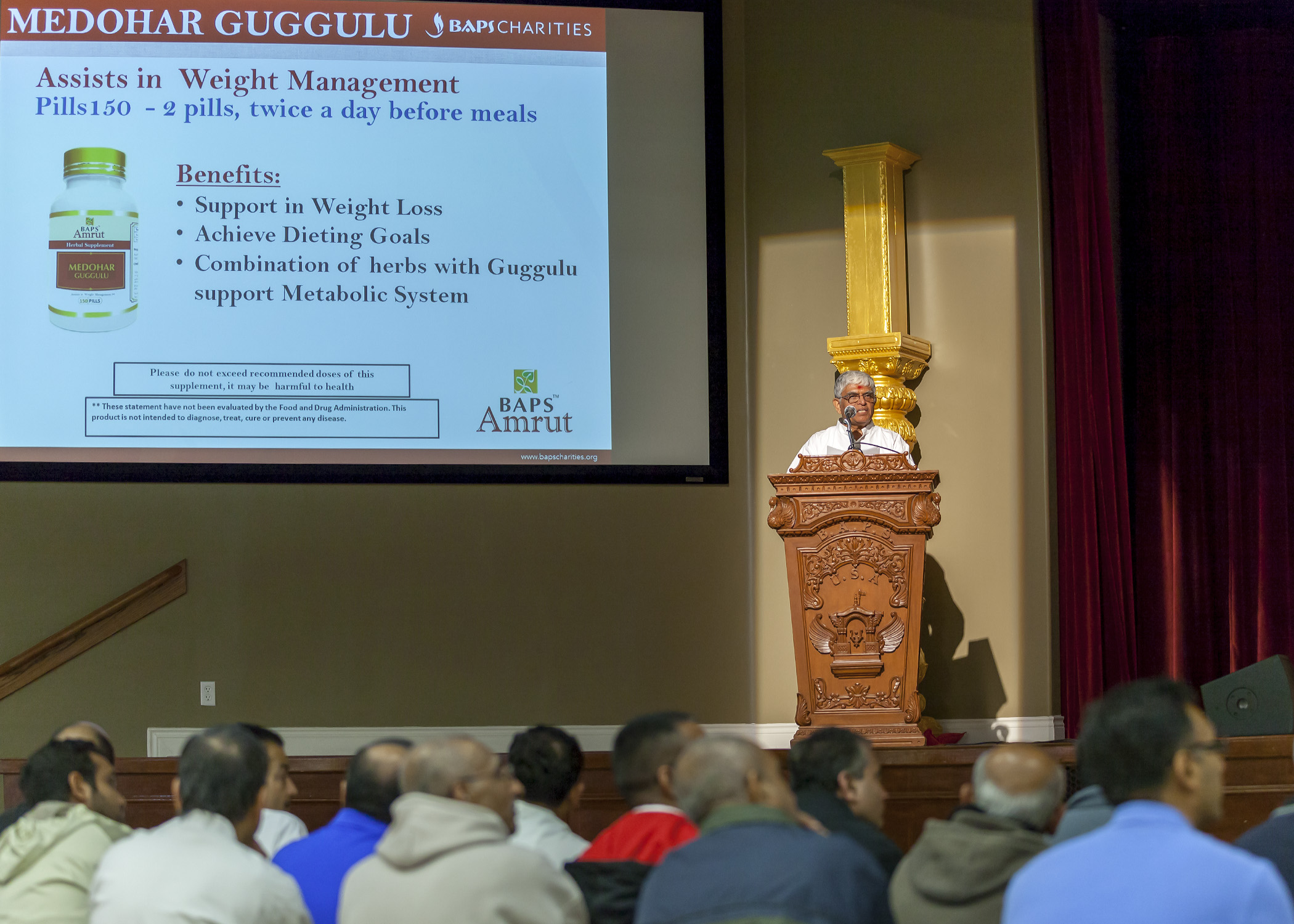 Health Awareness Lecture on Ayurveda Care in Houston, TX • BAPS Charities