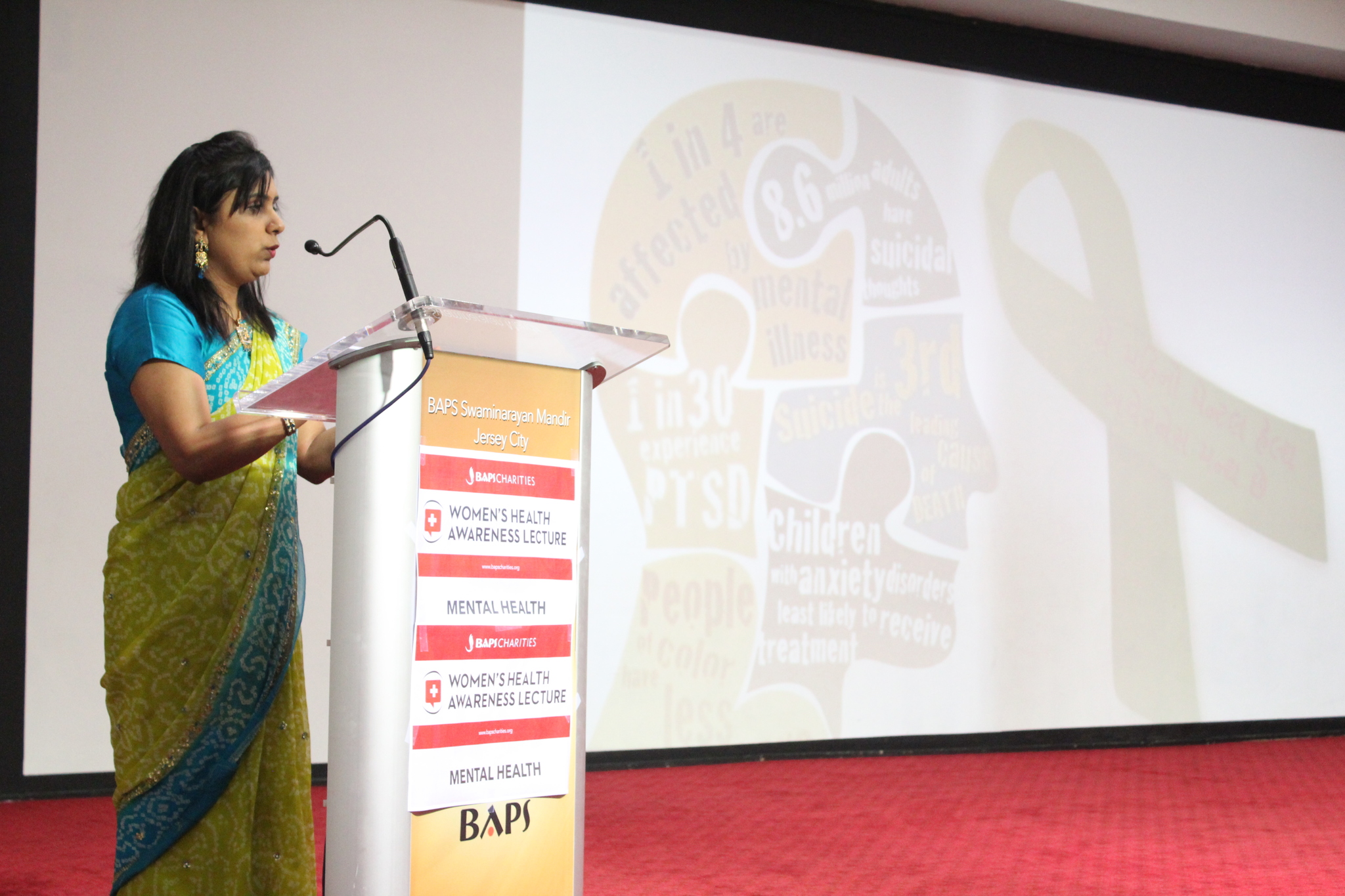 Women’s Health Lecture 2018 in Jersey City, NJ Mental Health Awareness