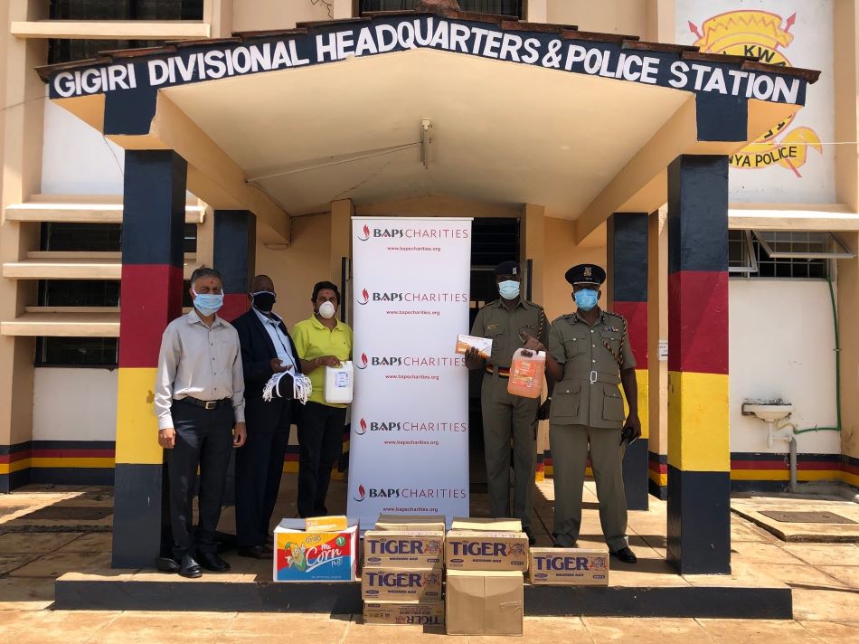 COVID19 Pandemic Donations of Personal Hygiene Equipment to the