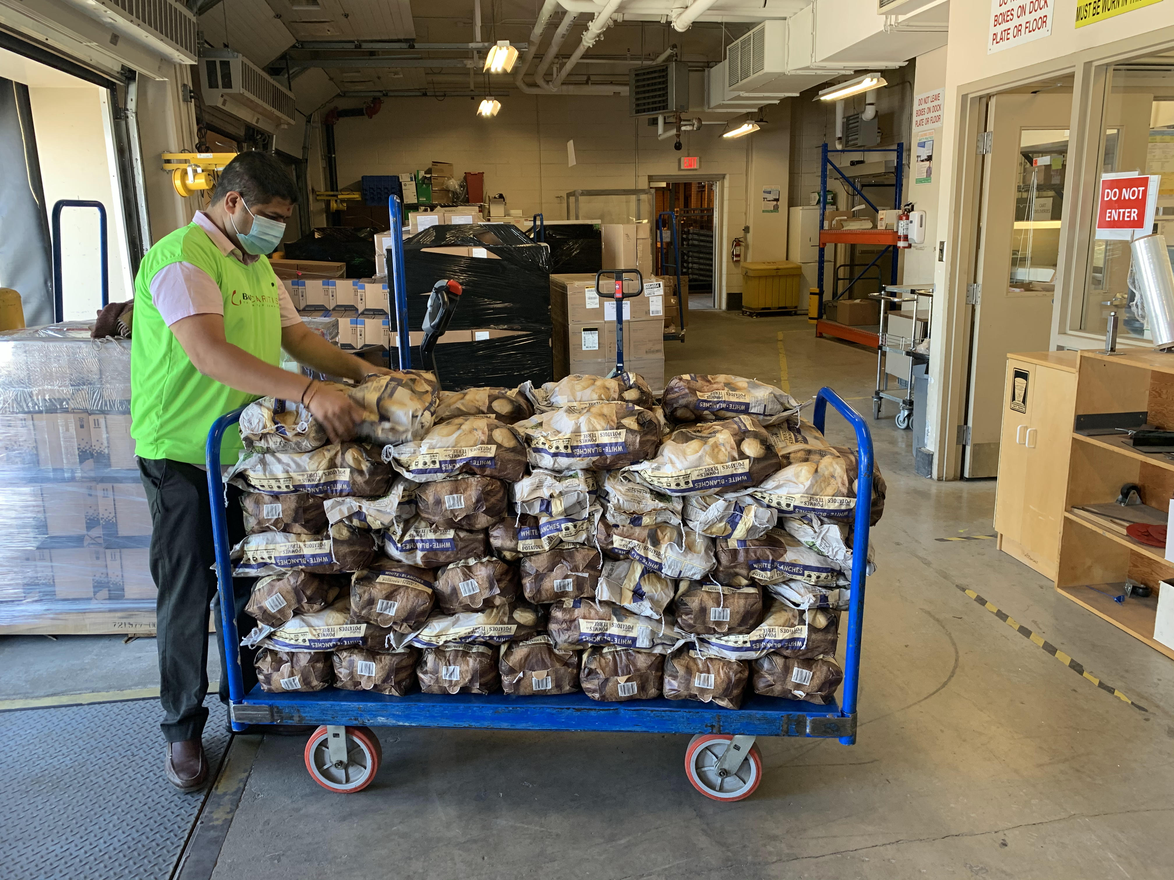 COVID19 Pandemic 4,000 Lbs of Fresh Vegetables Donated to Frontline
