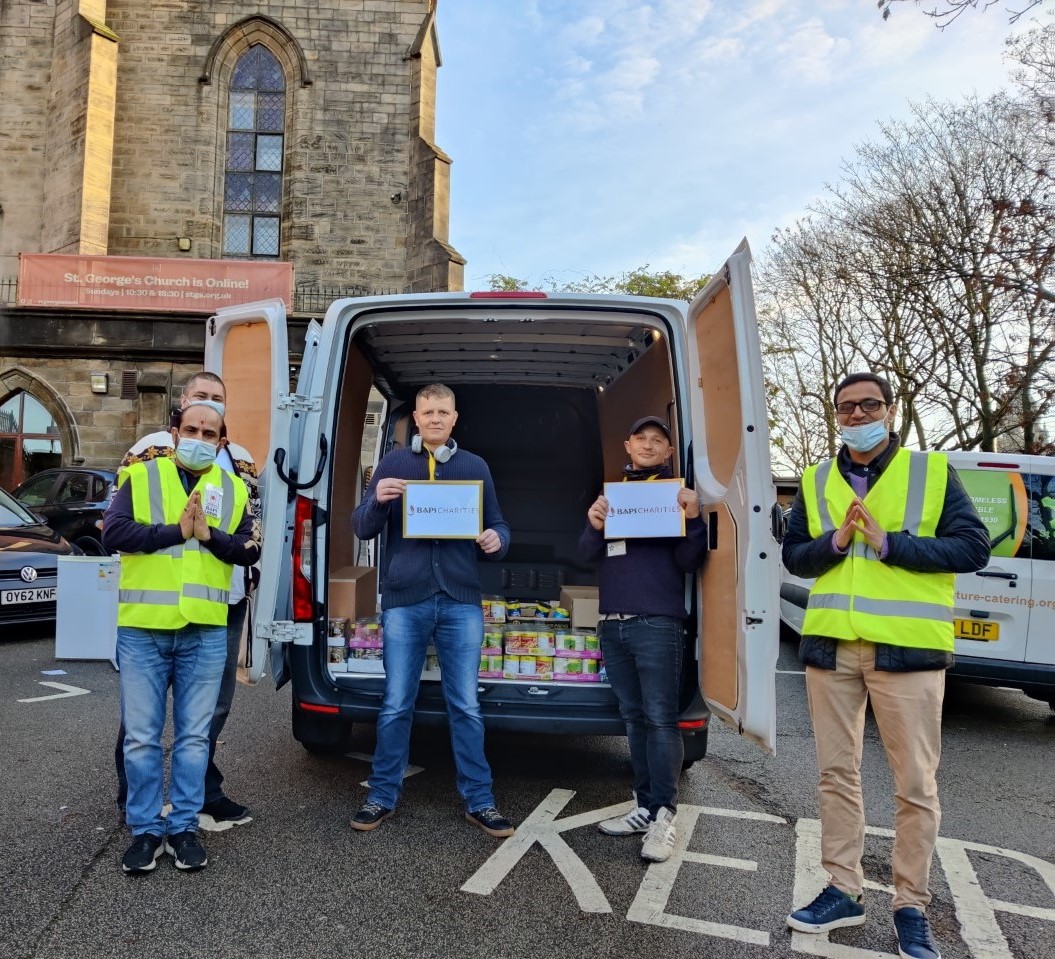 Winter Food Collection for the Needy, Leeds, UK • BAPS Charities