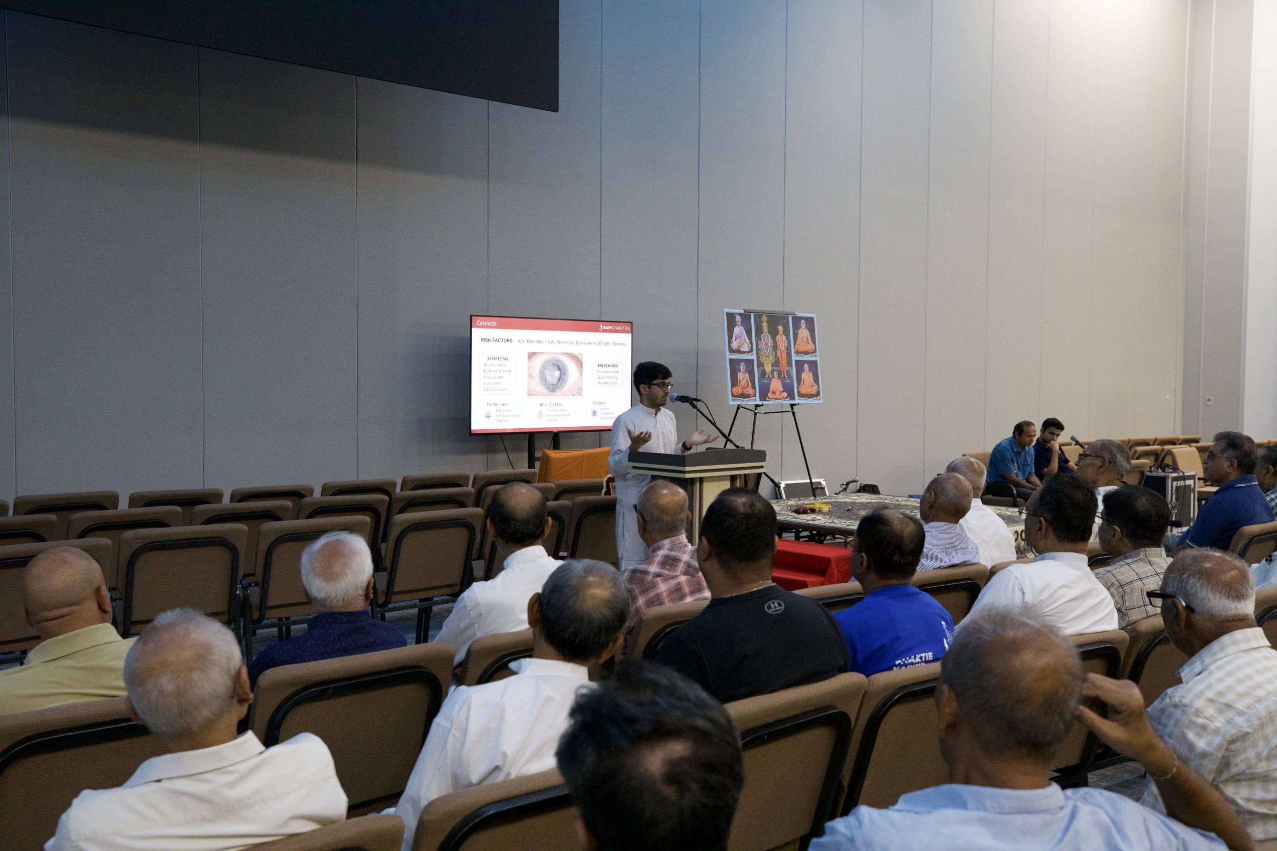 Health Lecture Clear Vision for Healthy Living, Houston, TX • BAPS